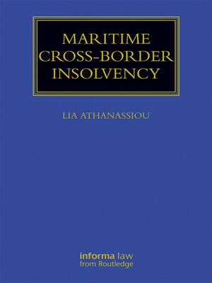 cover image of Maritime Cross-Border Insolvency